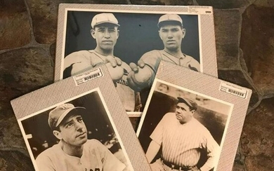 Group of Baseball Photo Prints