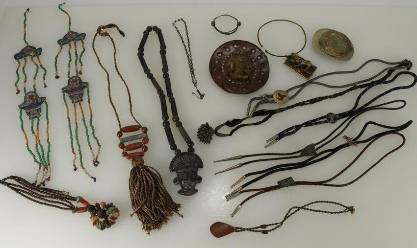 Group of Boleros, Necklaces and more