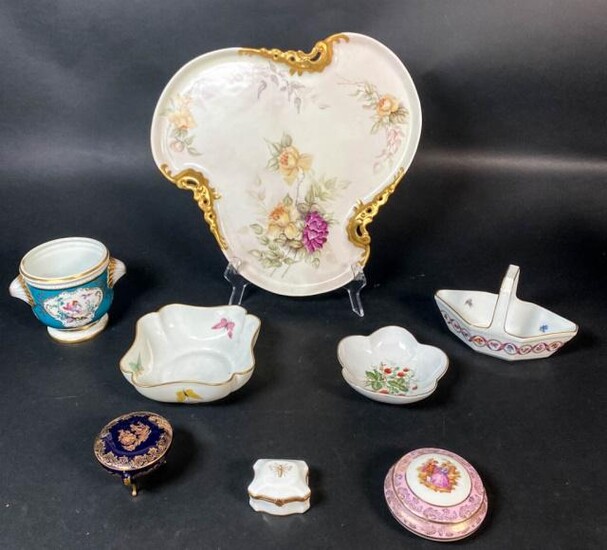 Grouping of Limoges Porcelain