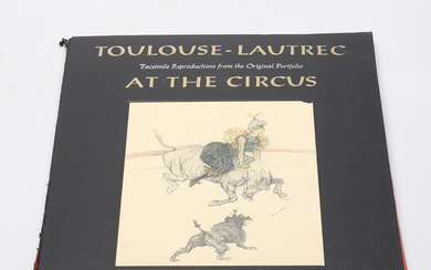 HENRI DE TOULOUSE-LAUTREC. After. PORTFOLIO OF 21 REPRODUCTIONS, “At the circus”, Harry N. Abrams, Inc.
