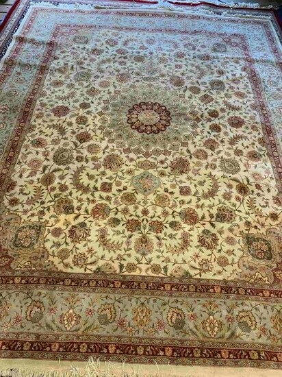 Hand Knotted Persian Tabriz 8x10 ft. #13