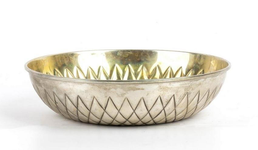 Italian silver bowl - Florence, mark of BRUNO TOZZI