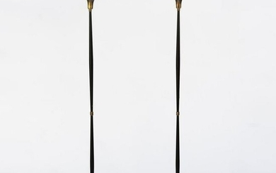 Italy, Set of two floor lamps, 1950s