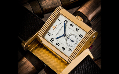 JAEGER LE-COULTRE, LIMITED TO 500 PIECES, PINK GOLD REVERSO TOURBILLON
