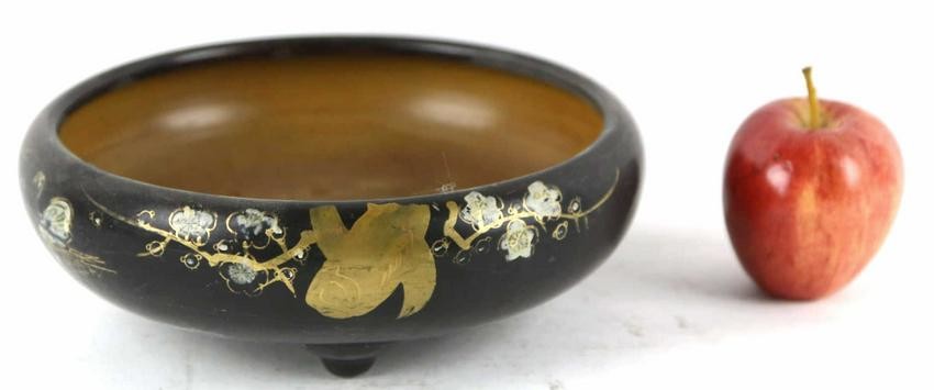 JAPANESE 9" FOOTED LARGE LOW SERVING BOWL