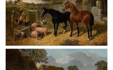 John Frederick Herring, Jr. English, 1820-1907 Farmyard