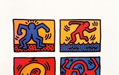 Keith Haring (after) - Hand Signed Offset
