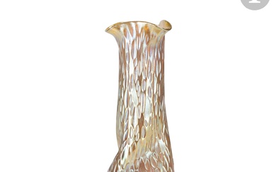 LOETZ (JOHANN LOETZ WITWE DIT) GLASFABRIK Diaspora, la conception du décor vers [1902] Vase à...