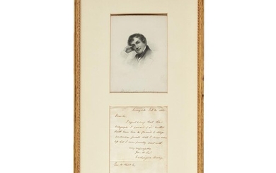 [Literature] Irving, Washington Autograph Letter, signed Sunnyside, (New York),...