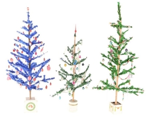 Lot Of 3: Christmas Fir Trees.