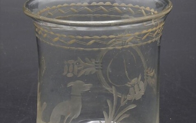 Louis-Seize Jagdbecher / A hunting cup, deutsch, um 1780