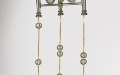 A chandelier in Secessionist style, designed c. 1900