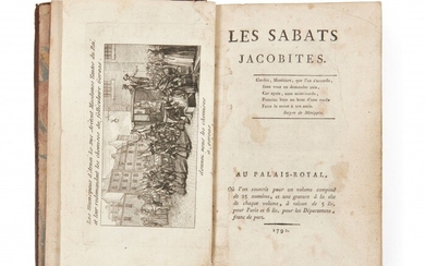 MARCHANT (François) Les Sabats jacobites.