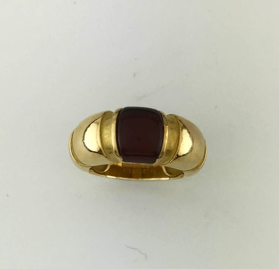 MAUBOUSSIN Paris, 750°/°° gold ring set with a...