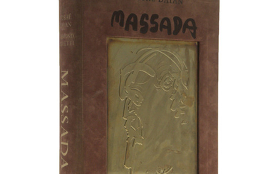 Massada - Text By Moshe Dayan, Uzi Narkis and Josephus Flavius, Lithographs by Raymond Moretti.