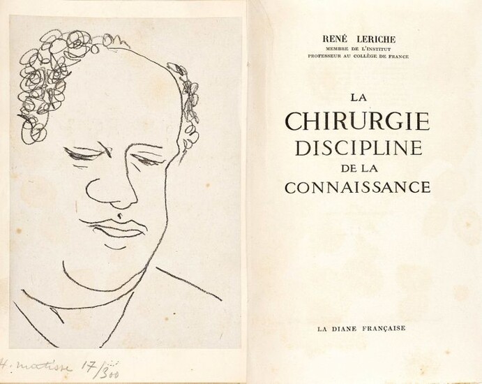 Matisse, Henri -Leriche, René.