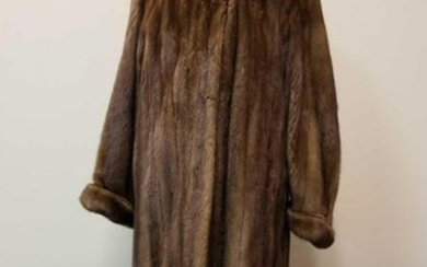 Maximillian Full Length Mink Fur Coat.