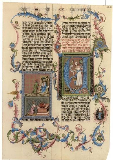 [Medieval manuscripts]. Die Wenzelsbibel. Graz, Akademische Druck- u. Verlagsanstalt, 1987,...