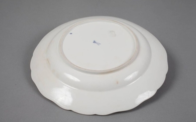 Meissen dinner plate with shaded "onion" pattern