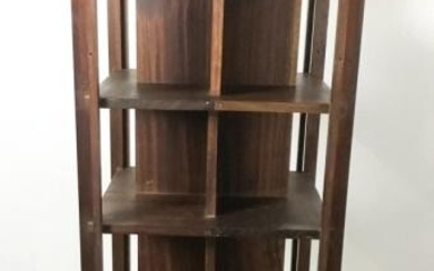 Mid Century Revolving Bookcase