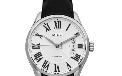 Mido Belluna M024.407.16.033.00 - Belluna Automatic Silver Dial Stainless Steel Men's Watch
