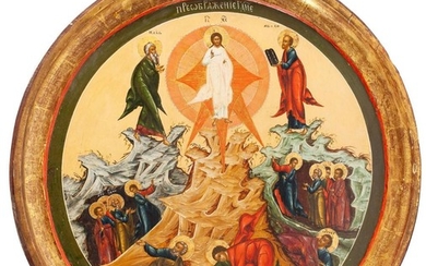 Mstera, Russia, Transfiguration on the Mountain, Icon, circa 1850
