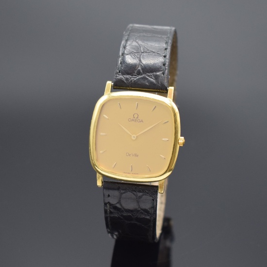 OMEGA De Ville 18k yellow gold wristwatch reference...