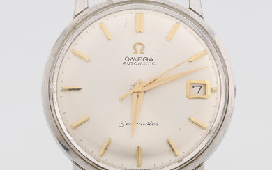 OMEGA SEAMASTER, a steel watch, automatic assignment, date, 1960's.