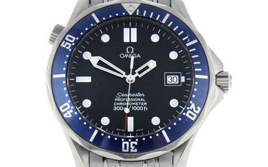OMEGA - a stainless steel Seamaster Professional 300 bracelet watch, 41mm.
