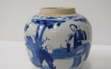 ORIENTAL CERAMICS, Chinese porcelain ginger jar, painted wit...