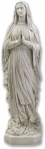 Our Lady of Lourdes statue (Mary) 36" tall + Fiberglass