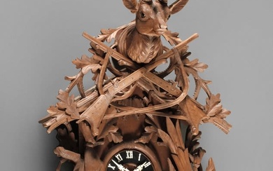 Oversized cuckoo clock