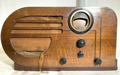 PHILCO 37-610 Vintage Tube Radio C 1937