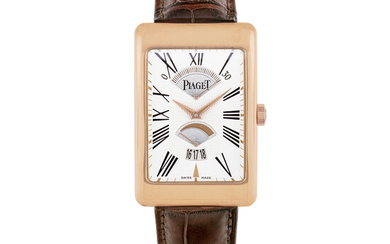 PIAGET, PINK GOLD, RETROGRADE SECONDS AND POWER RESERVE WITH DATE