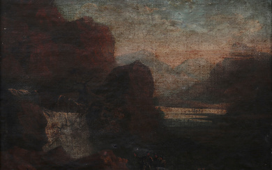 PROBABLY FRENCH SCHOOL, FIRST HALF 19TH CENTURY. Landscape.