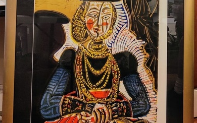 Pablo Picasso Galerie Berggruen Cubist Queen Poster 1966