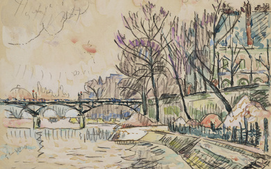 Paul Signac (1863-1935) Paris, le Pont des Arts