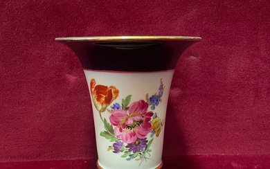 Porcelain vase Germany MEISSEN, height 14 cm