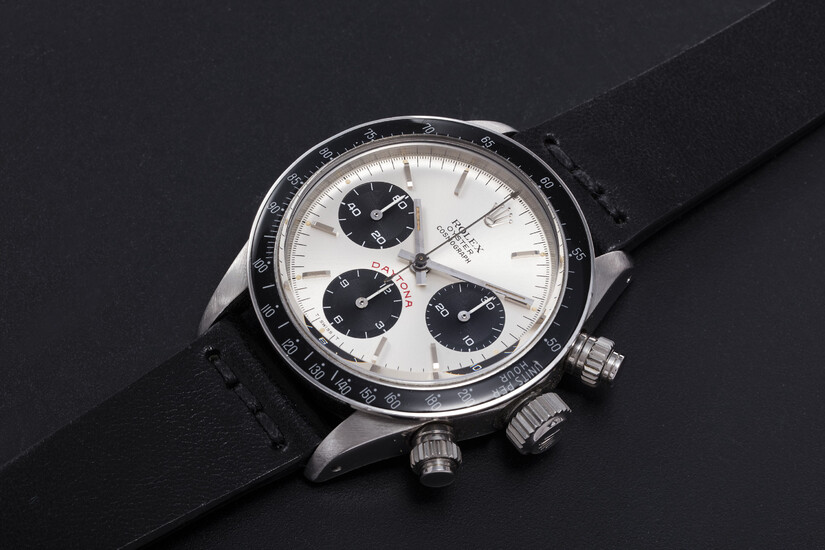ROLEX. AN OYSTER COSMOGRAPH DAYTONA WRISTWATCH WITH AN ADDITIONAL DIAL, REF. 6265