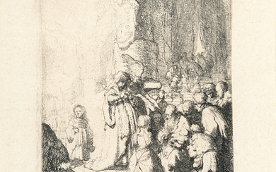 Rembrandt Harmensz. van Rijn (1606 Leiden - Amsterdam 1669) – The Presentation in the Temple with th