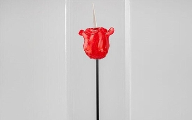 Renate Bertlmann Knife-rose -Contemporary, 21st Century, Murano Glass,...