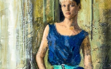 Richard Zolan (MA,1931-2001) oil painting