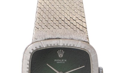 Rolex A wristwatch of 18k white gold. Model Cellini, ref. 4082 2....