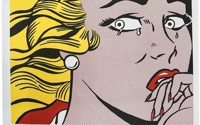 Roy Lichtenstein (American,1923-1997) "Crying Girl"