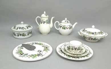 Royal Worcester "Lavinia" Dinner Service, 62 Pieces.
