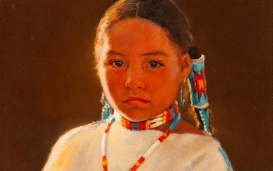 Sandra Harris (American, b. 1954) Indian Child, 1999