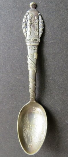 Souvenir Spoon of the Spanish American War, 1898