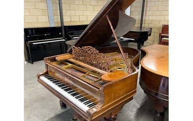 Steinway (c1898) A 6ft 2in Model A grand piano in a rosewood...