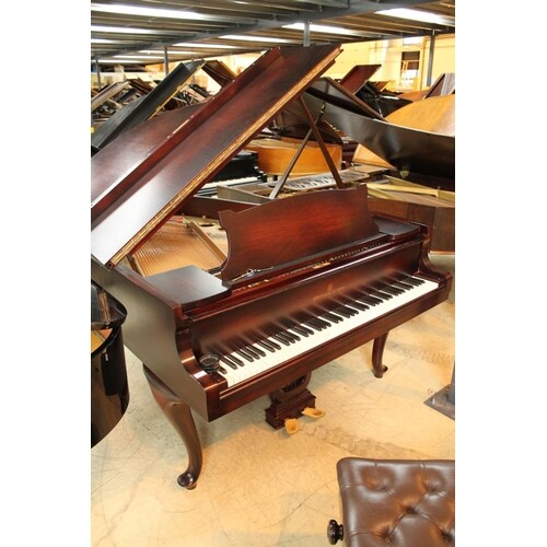 Steinway (c1940) A 5ft 10in Model O grand piano in a mahoga...