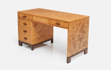 Swedish, Desk and Side Cabinet (2)